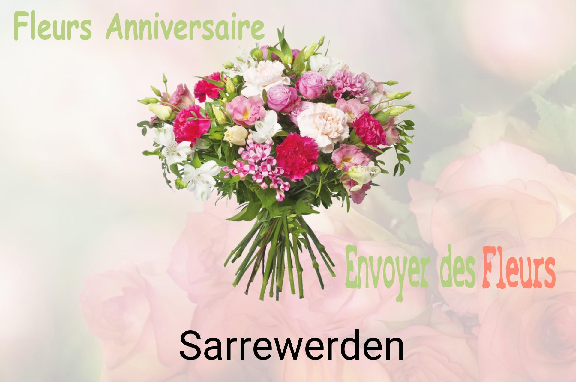 Bouquet de fleurs d’anniversaire livré à Sarrewerden