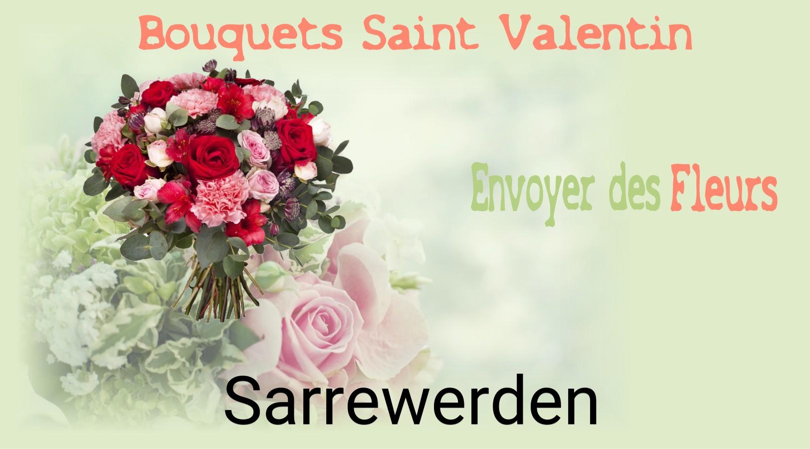 Roses de Saint-Valentin livrées à Sarrewerden